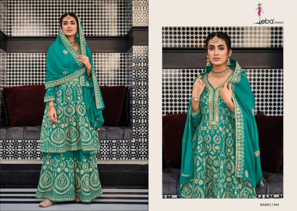 Eba Baani Festive Wear Georgette Designer Embroidery Salwar Suits Collection